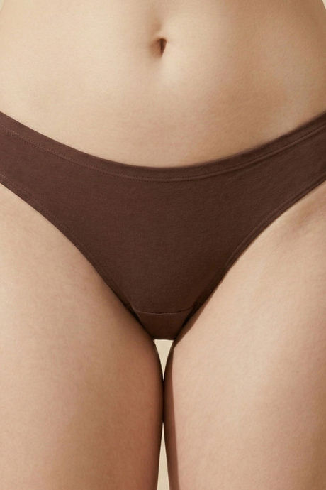 Zivame Low Rise Full Coverage Bikini Panty (Pack of 3) - Multicolor — image 5